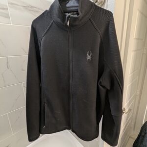 Spyder Black Core Sweater Jacket